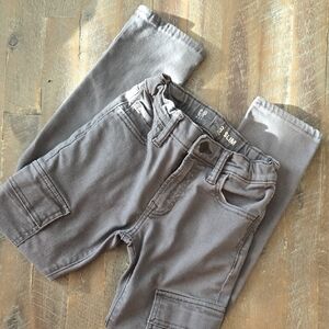 Boy's - GAP Charcoal Slim Cargo Pants